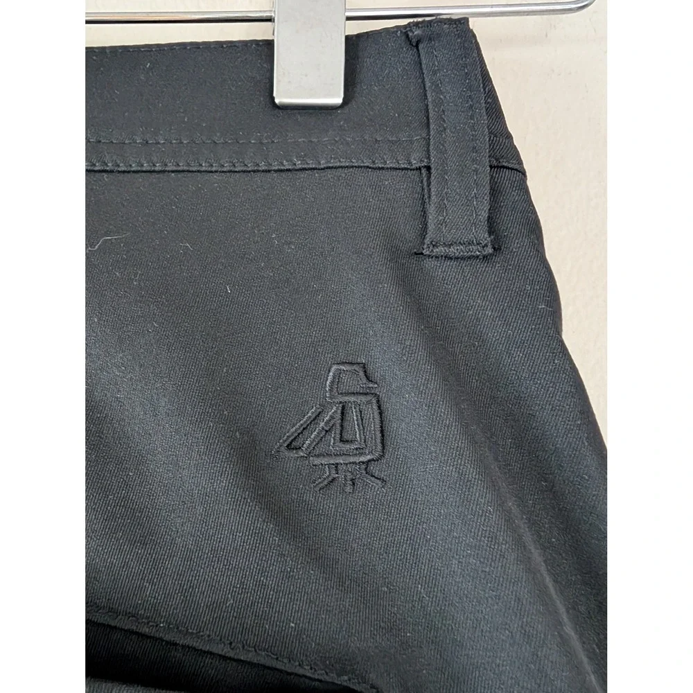Walter Sky Mens 40 Black Chinos Pants Straight Leg WS-B01 Wicking Golf Tech Work